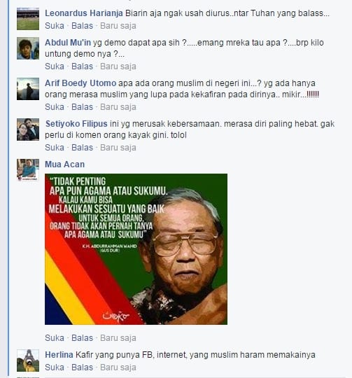 SARA, Forum Diskusi Lintas Gerakan Mahasiswa Islam Solo Di Kecam Netizen 49 Sara - kafir