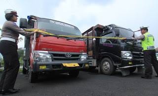 Sejumlah Truk DAM Galian C Di Amankan Polisi 41 oprasi turuk dam