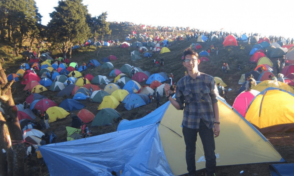 OW Dieng Dibanjiri Wisatawan Pada Bulan Libur Panjang. 48 pesta payung