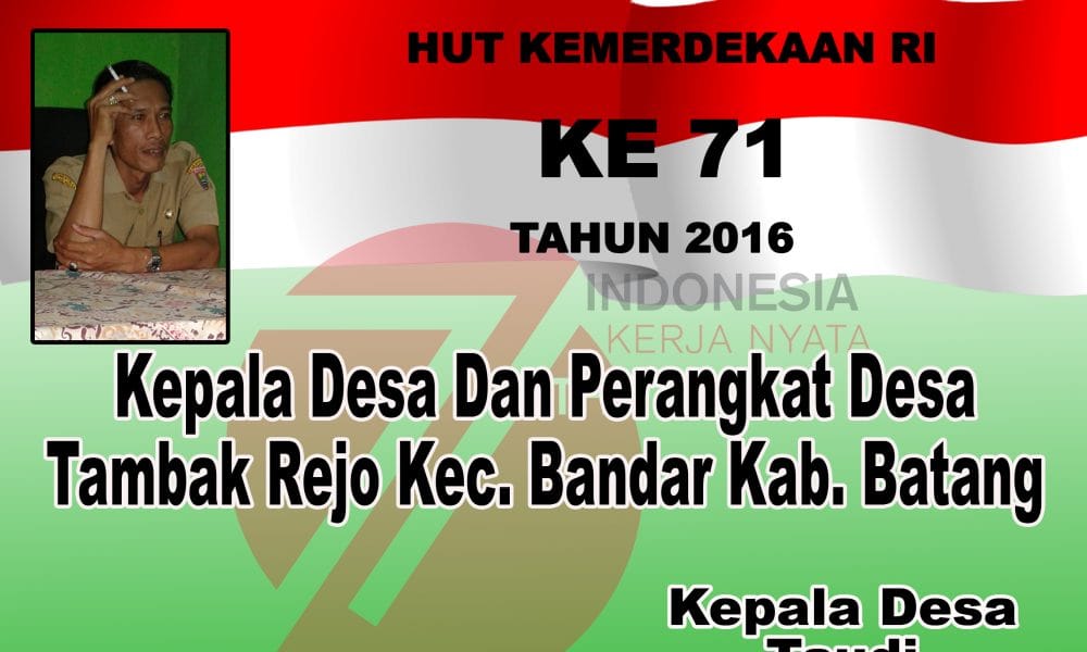 Mengucapkan Selamat HUT Kemerdekaan RI Ke 71 54 OKE