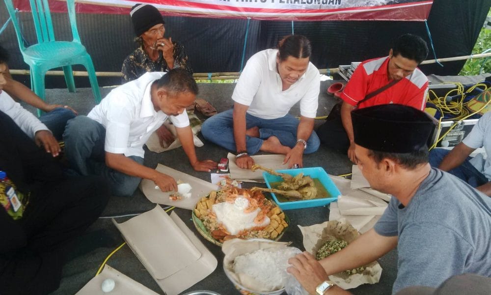Warga Jeruk Sari Kabupaten Pekalongan, Gelar Sedekah Bumi 53 sedekah