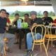 Asik...Malam Minggu Kasat Reskrim Ajak Wartawan Media Online Makan Bareng 46 di sawah resto