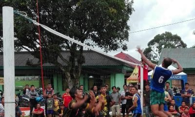 Waw Seru...Hari Ini Tim Kodim A Menang Sementara Bayang Kari Vs IRC Draw 45 turnamen voly bal dandimcup