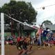 Waw Seru...Hari Ini Tim Kodim A Menang Sementara Bayang Kari Vs IRC Draw 46 turnamen voly bal dandimcup