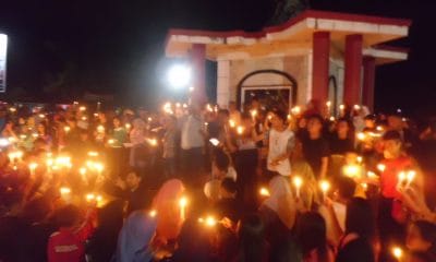 Sahhh...Malam 1000 Lilin Berlangsung Meriah,Ratusan Pemuda Datang Ke Bundaran 46 CIMG7044