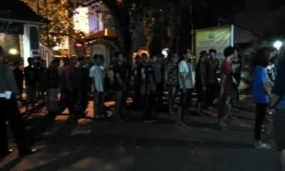 Pekalongan Enam Pasangan ABG Kena Razia Pekat Di Bantaran Sungai Bantaran 45 jaring pekat