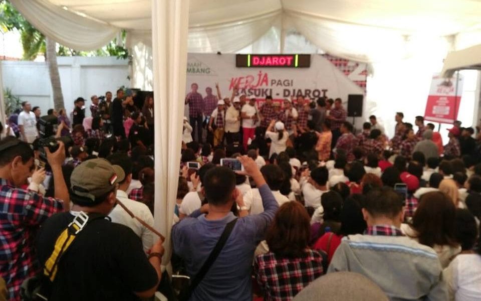 Kendati Diterpa Kasus Penistaan Agama - Dukungan Untuk Ahok – Jarot Terus Bertambah