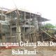 Bangunan Gedung Balai Desa Suka Rami Kecamatan Air Padang