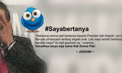 SAYA BERTANYA JOKOWI