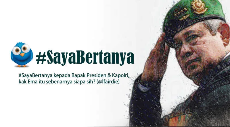 Terkait Cuitan SBY di Twitter; Hashtag #SayaBertanya Menjadi Tranding Topic 41 Terkait Cuitan SBY di Twitter; Tagar #SayaBertanya Menjadi Tranding Topic