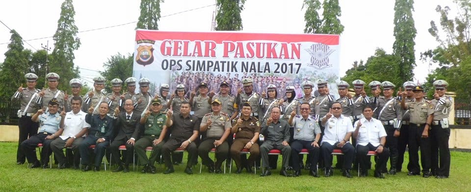 Polres Bengkulu Utara Gelar Pasukan Ops Simpatik Nala 2017 41 ops Simpati nala 2017