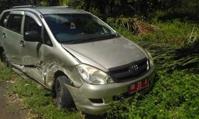 Mobnas Kesehatan Bengkulu Utara Mengalami Kecelakaan