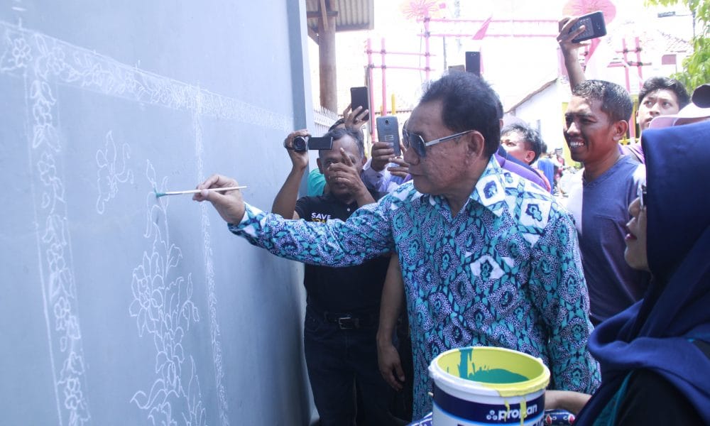 Kampung Sembawan Krapyak,Kota Pekalongan Dicanangkan Menjadi Kampung Batik Warna Warni 48 saelani