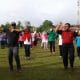 Bupati BU Senam Bersama Masyarakat