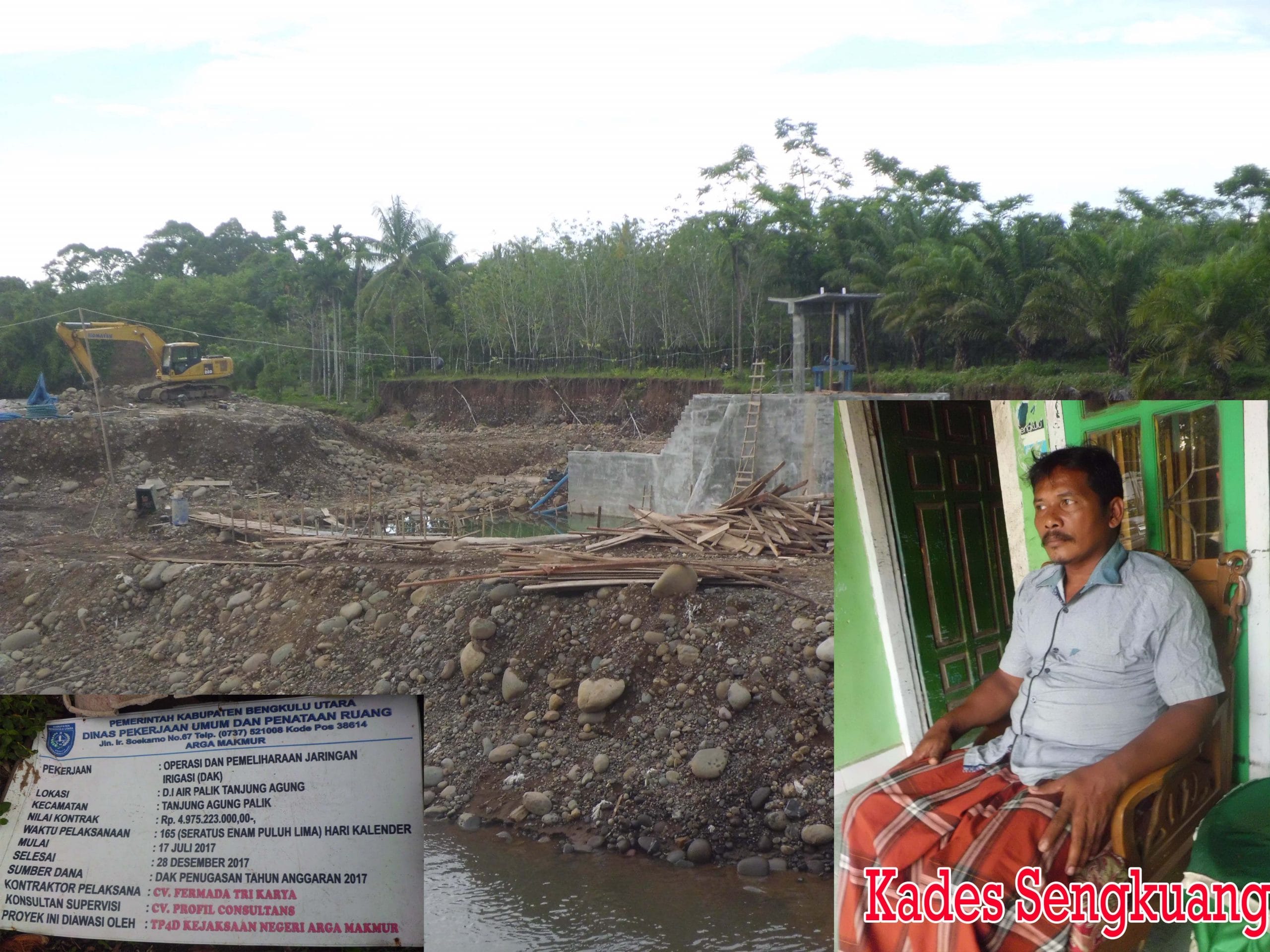 Kades Sengkuang Minta Aparat Hukum Lidik Proyek PUPR 41 Proyek Sengkuang scaled