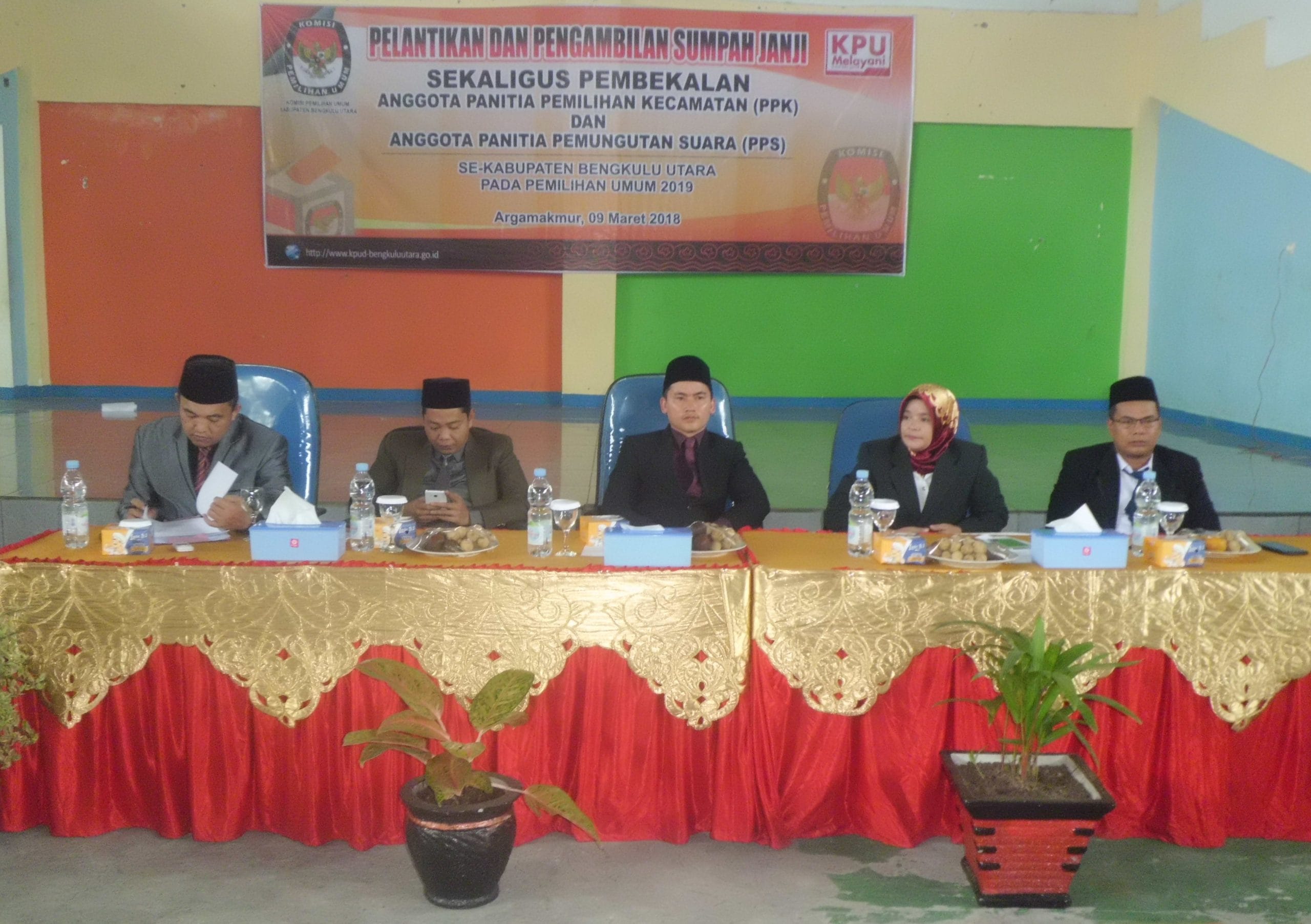 KPU Bengkulu Utara Lantik Sejumlah Anggota PPK Dan PPS 43 CIMG9943 scaled