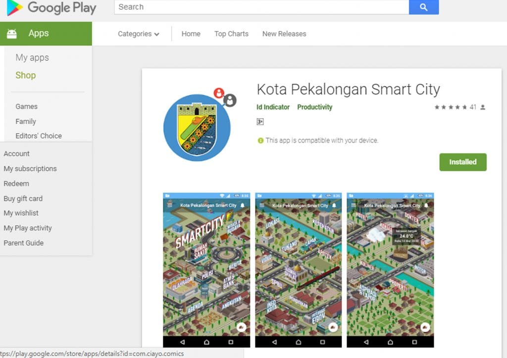 Kota  Pekalongan Optimalkan  Program Pekalongan Smart City 46 7. Smart City