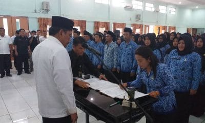 Penyerhan SK pengangkatan CPNS Menjadi PNS