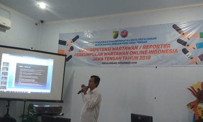 PWOI Bersama Diskominfo Kota Pekalongan Gelar UKW