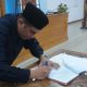 Ketua DPRD Ali Antor Harahap, Menandatangani Persetujuan RAPBD 2019 Menjadi Perda