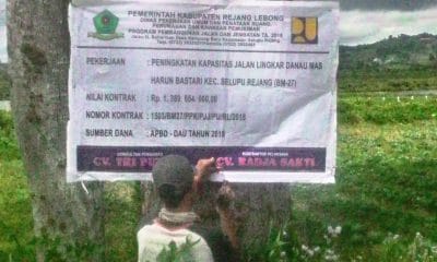 Papan Merk Proyek CV.Radja Sakti