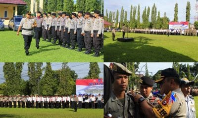 Polres Bengkulu Utara, Gelar Upacara Apel Pasukan Operasi Lilin 2018