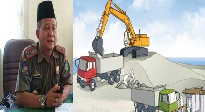 Langgar Aturan Tata Ruang,Tambang Pasir SBS ditutup Langgar Aturan Tata Ruang,Tambang Pasir SBS ditutup