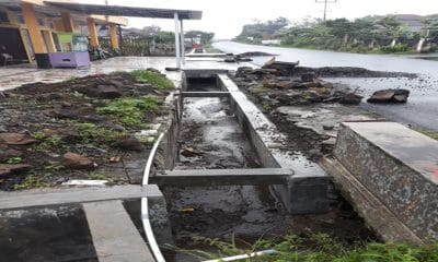 Pembangunan Drainase Batu Galing Curup