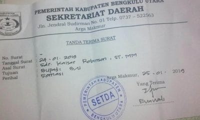Surat Somasi Untuk Bupati Bengkulu Utara