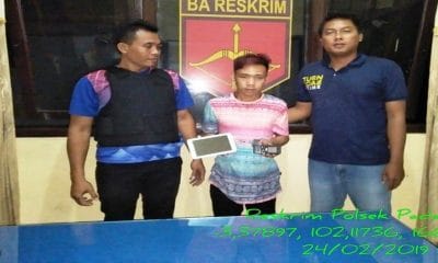 Polsek Padang Jaya Berhasil Amankan Seorang Pemuda Lubuk Banyau