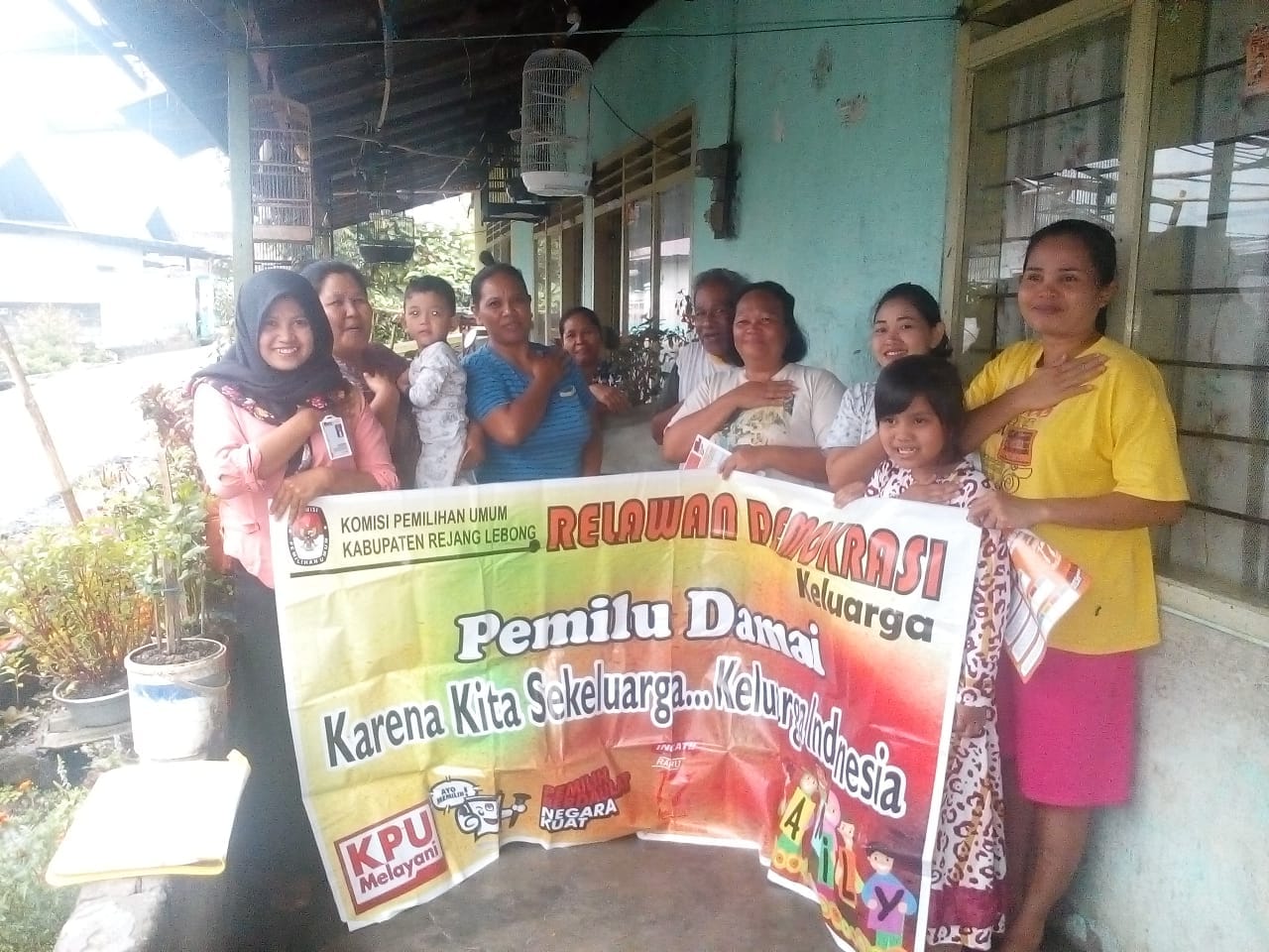 KPU Rejang Lebong Sosialisasi Pemilu Damai di 6 Titik