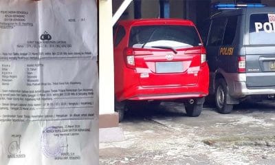 Rampas Mobil di Kepahiang, Debt Collector Dilaporkan ke Polisi