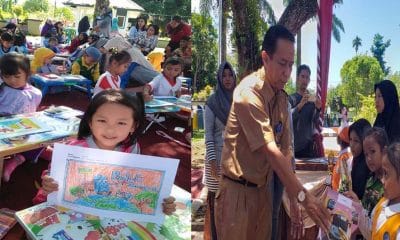 Dalam Rangka HPSN, DLH Bengkulu Utara Gelar Lomba Mewarnai
