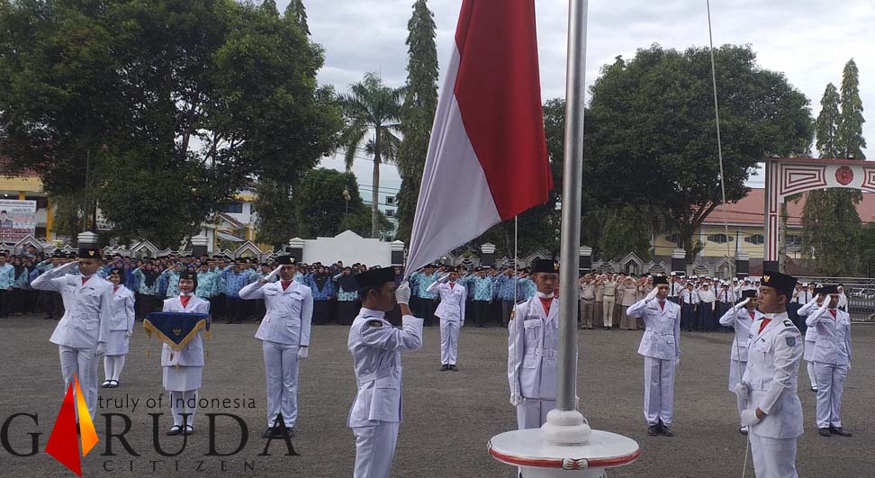 Pemkab Bengkulu Utara Pimpin Upacara Hari Lahir Pancasila