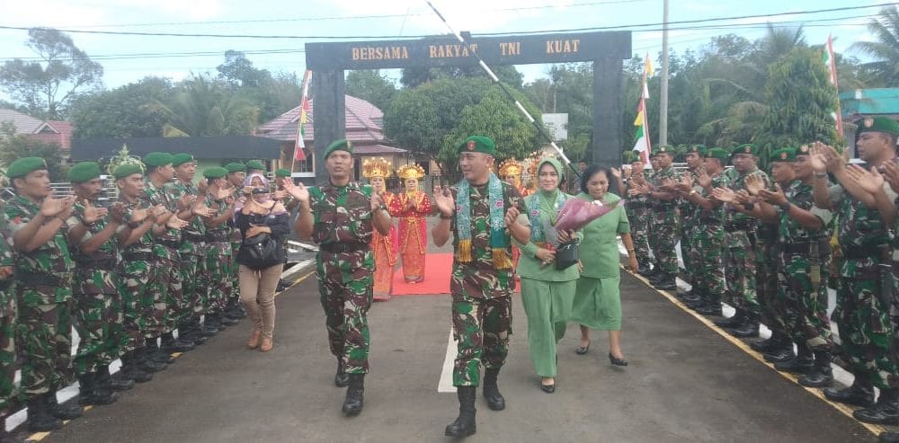 Serah Terima Jabatan Dandim 0423 Bengkulu Utara