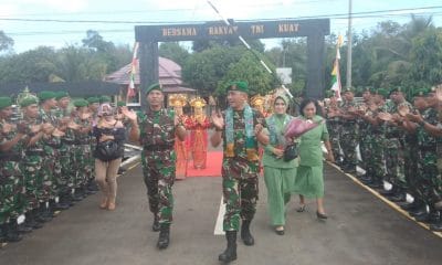 Serah Terima Jabatan Dandim 0423 Bengkulu Utara