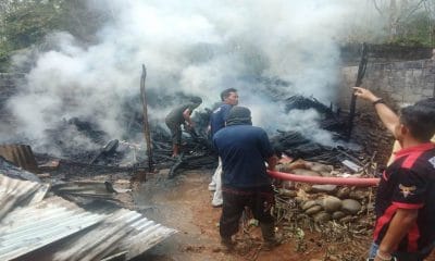 Jum’at Siang, Gudang Penyimpanan Barang Warga Gunung Selan Terbakar
