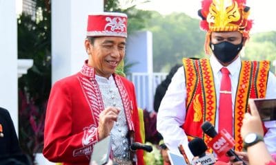 Presiden Jokowi Kenakan Baju Adat Buton pada HUT ke 77 Kemerdekaan RI