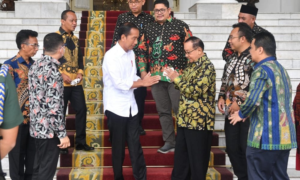 Presiden Jokowi Terima Perwakilan KAHMI