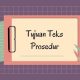 tujuan teks prosedur