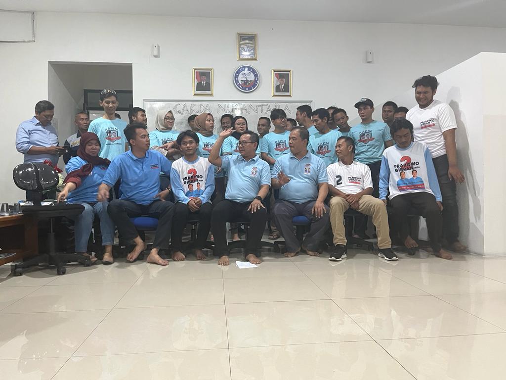 Garda Nusantara Jaya Bersatu Mendukung Prabowo Gibran dalam Satu Putaran