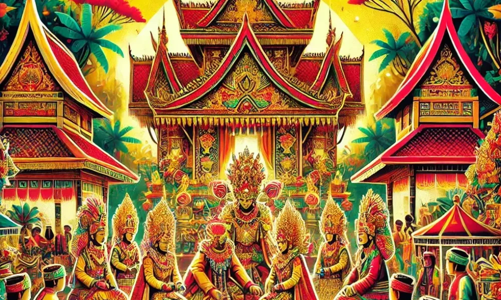 upacara adat sumatera selatan