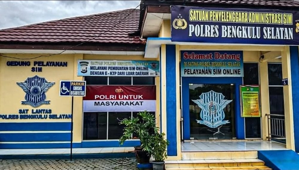 Penitipan Kendaraan Polres Bengkulu Selatan