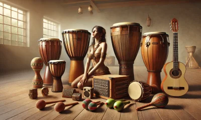 alat musik ritmis tradisional