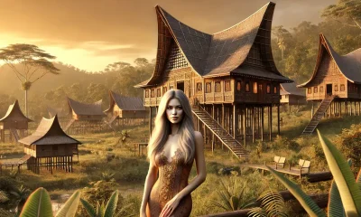 rumah adat kalimantan utara