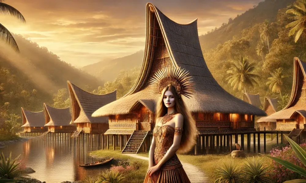 rumah adat papua selatan