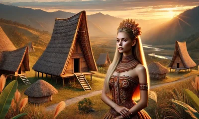 rumah adat papua tengah