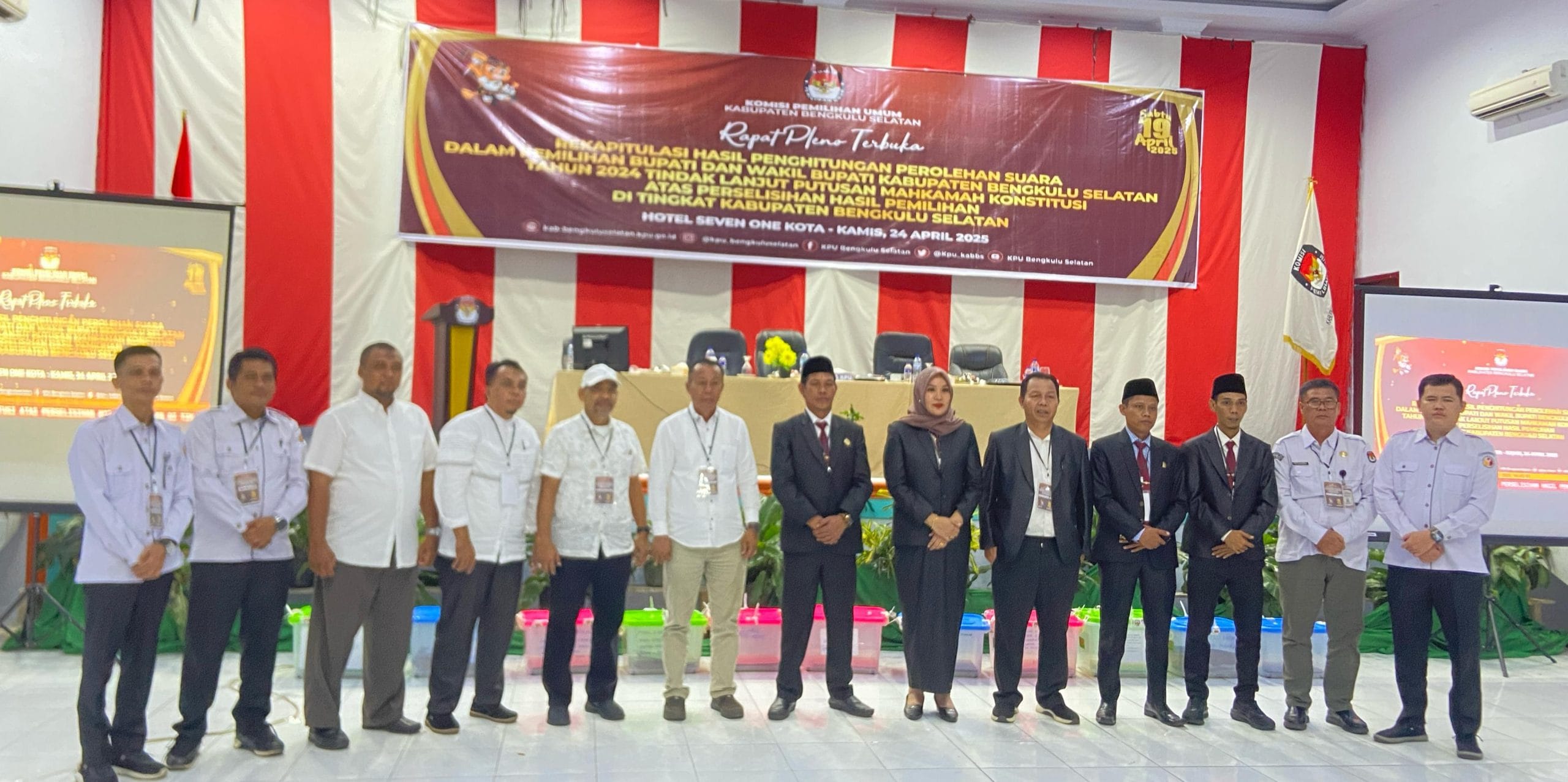 Hasil PSU Bengkulu Selatan 2025 Resmi Ditetapkan: Rifai-Yevri Unggul Telak, Partisipasi Pemilih Menurun 41 Hasil PSU Bengkulu Selatan 2025